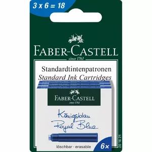 Faber-Castell 201621 pildspalvas rezerve Zils 18 pcs
