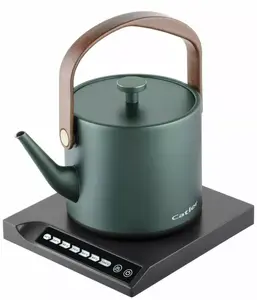 Электрический чайник CATLER BM502 0.6 л 2200 Вт — нержавеющая сталь, температура 40–100 °C, подогрев 30 мин