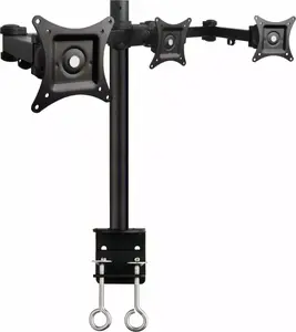 Monitor desk mount ART L-03A for 3 monitors 13"–20" — articulating arm, desk clamp