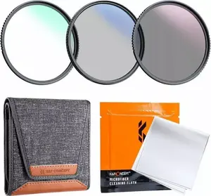 Camera Lens Filter Kit K&F Nano-K Series 4-in-1 (SB7492) – multi-coated protection and optical filters