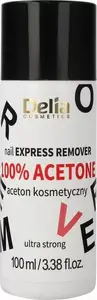 Nail Polish Remover Delia Delia Cosmetics Acetone 100% Ultra Strong 100 ml