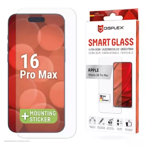 Displex Smart Glass (9H) for Apple iPhone 16 Pro Max unbreakable