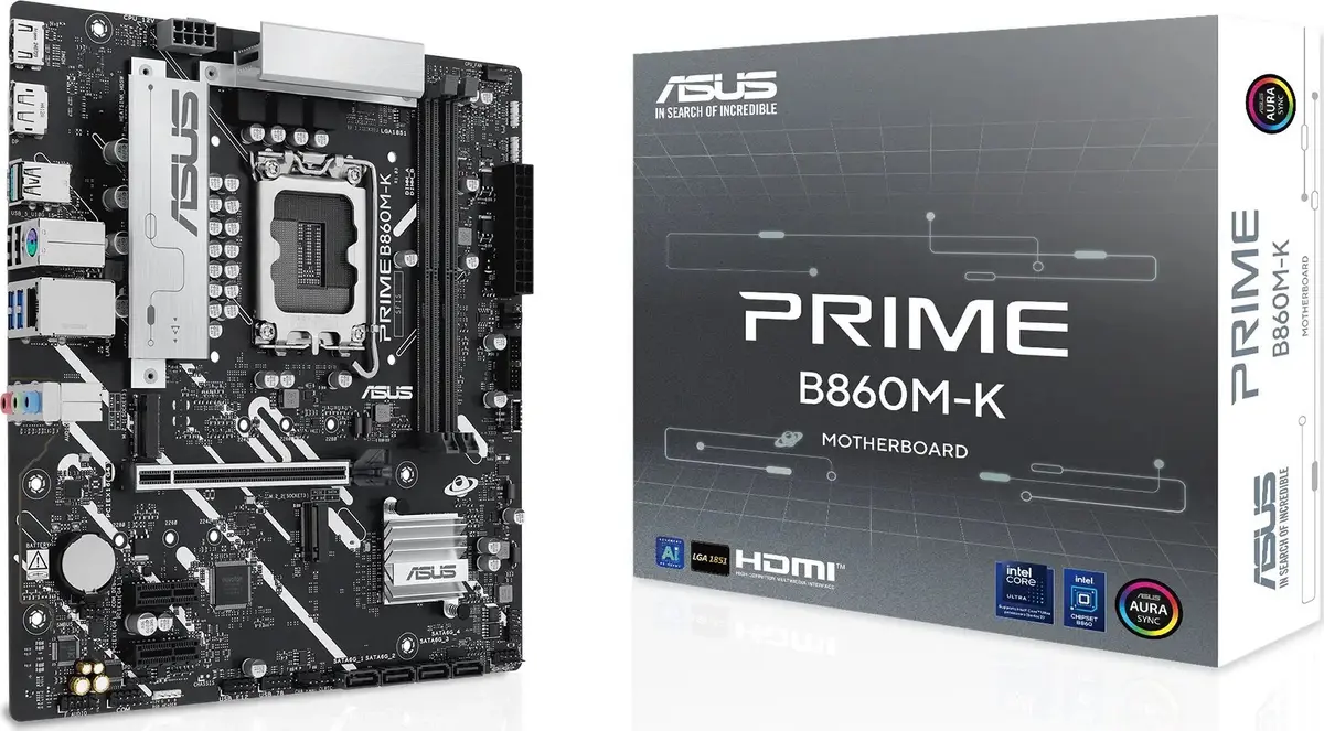 Mātesplate Asus PRIME B860M-K — Intel
