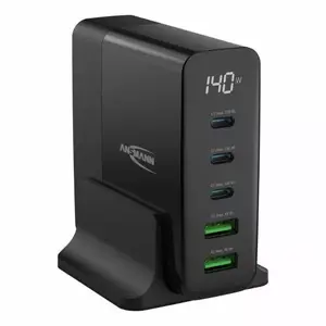 Indoor Charger Ansmann DC5140PD Universal Black USB Fast Charging
