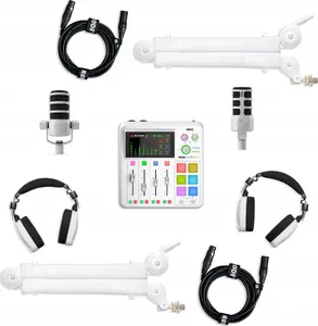 Mikrofons RODE Podcaster Bundle White