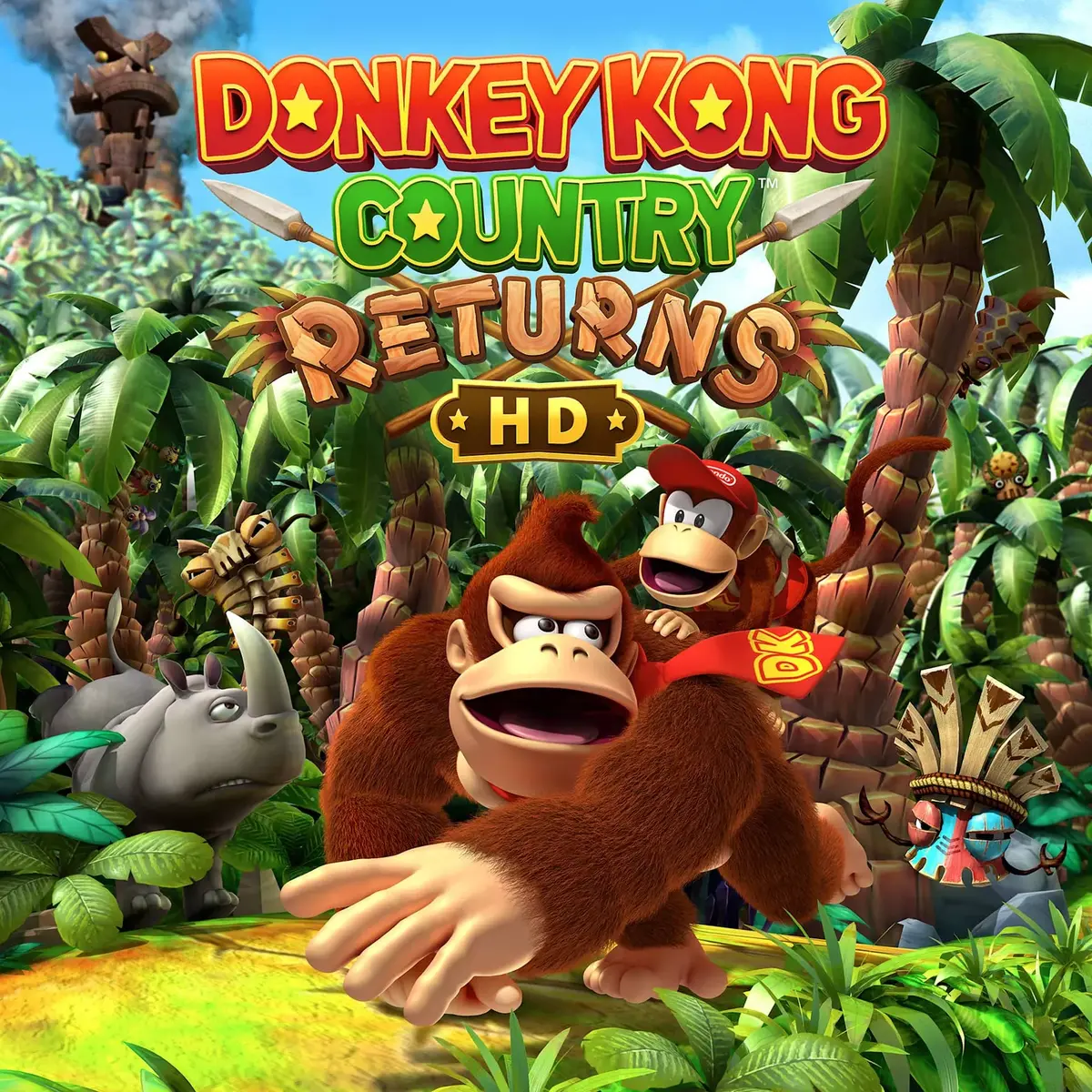 Видеоигра Nintendo Donkey Kong Country Returns HD Photo 2
