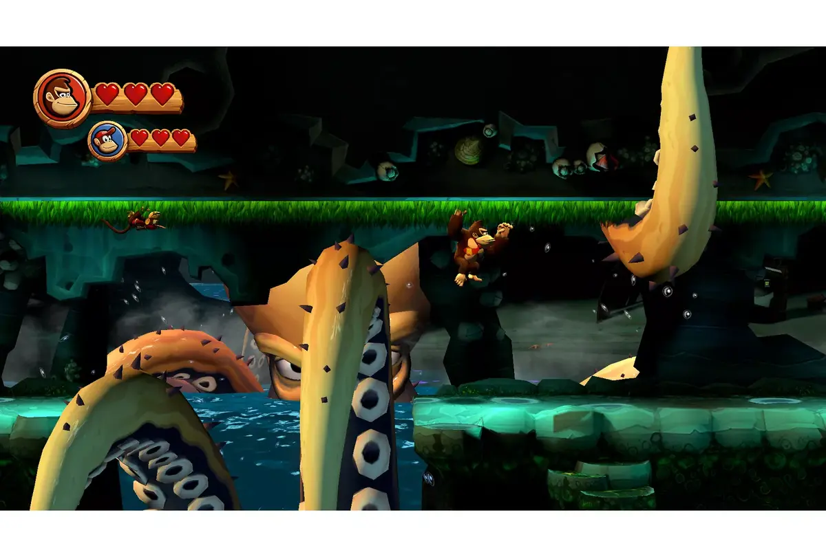Видеоигра Nintendo Donkey Kong Country Returns HD Photo 4