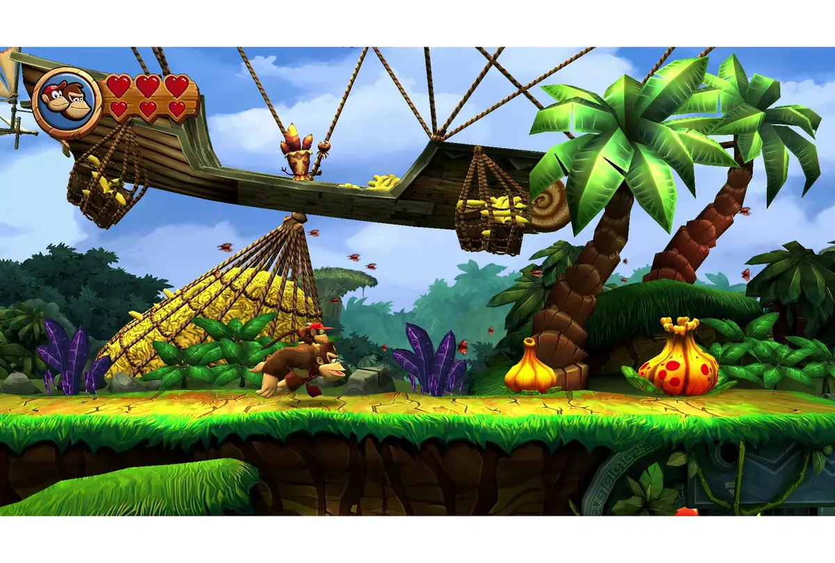 Видеоигра Nintendo Donkey Kong Country Returns HD Photo 6