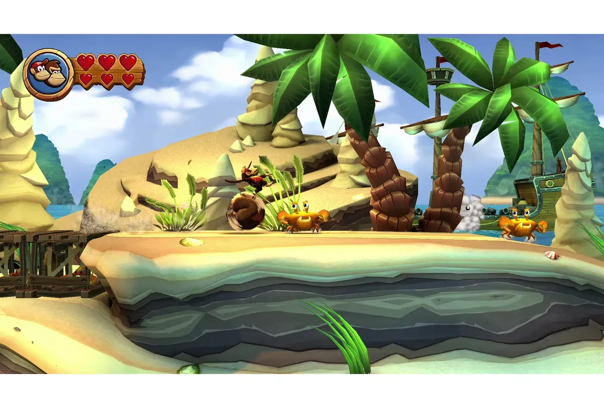 Видеоигра Nintendo Donkey Kong Country Returns HD Photo 7