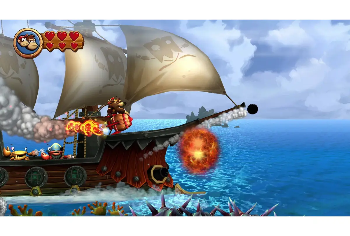 Видеоигра Nintendo Donkey Kong Country Returns HD Photo 11