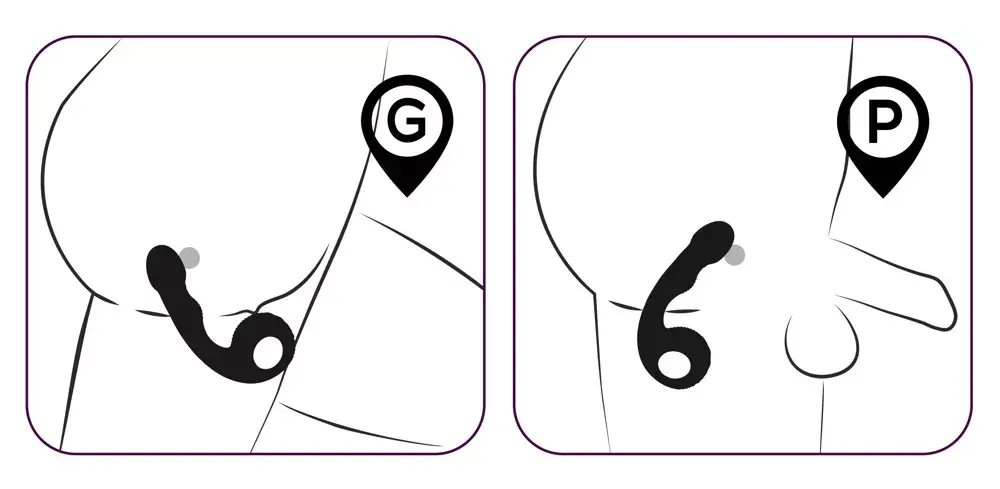 G & P-Spot вибратор — Black Velvets Photo 12