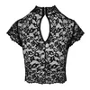 Noir Libido mežģīņu crop-top melns Photo 5
