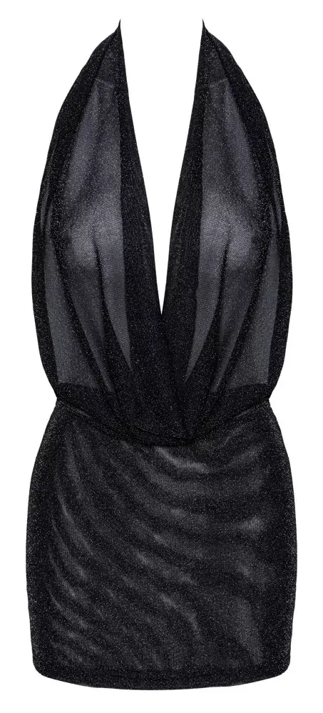 Noir halterminis mini kleita modelis 27191931051, XL Photo 5