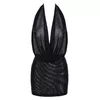 Noir halterminis mini kleita modelis 27191931051, XL Photo 5