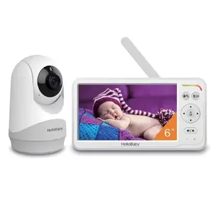Video baby monitor HELLOBABY INTELLIGENT TECHNOLOGY HS083762 6-inch display night vision