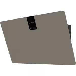 Faber Soft Edge A80/2 Wall-mounted Grey 620 m³/h Ducted Touch Control Aluminium Grease Filter A+++ to D Energy Efficiency