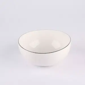 Bļoda Quality Ceramic TH04IP1407 14,5 cm — premium porcelāns, piemērota trauku mazg. un mikroviļņu krāsnij (ierobežojumi metāliskam dekoram)