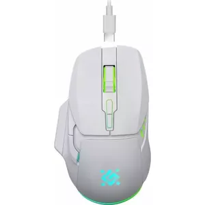 Беспроводная мышь DEFENDER Stix GM-009 RF — оптическая 3200 DPI, 6 кнопок, амбидекстр., USB RF, на батарее, белая