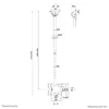 Neomounts TV ceiling mount CL35-340BL22 Photo 18