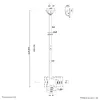 Потолочный кронштейн Neomounts CL35-340BL22 для двух мониторов Photo 20