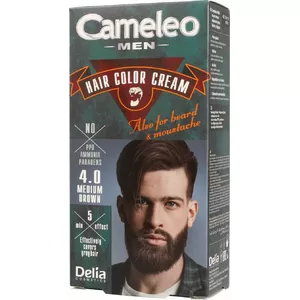 Hair dye Delia Cameleo Mend №4.0 medium brown, Delia Cosmetics