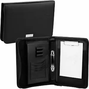 Conference folder Easy Guriatti Classic A5 binder for documents, model 88991, black