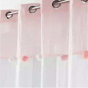 Curtain Douceur d`Interieur ELFIKA white 140x240 cm ready-made panel