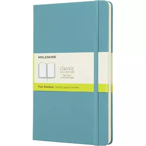 Блокнот Moleskine Classic с твёрдой обложкой, синий, монохромный, бумага 70 г/м², матовая