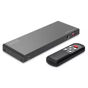 Digitus 8K HDMI Switch 4x1 Metal Black 60Hz