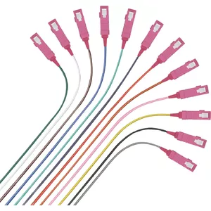 Сетевой кабель Helos Faserpigtail 12 x SC OM4 50/125µm 2.0m Многоцветный