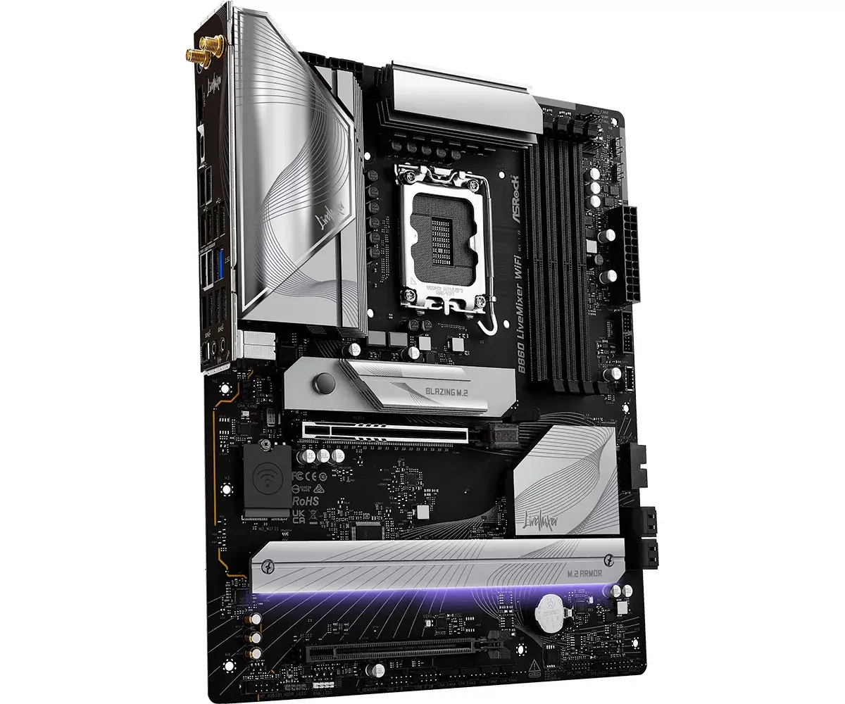 Материнская плата ASRock B860 LiveMixer WiFi Photo 3