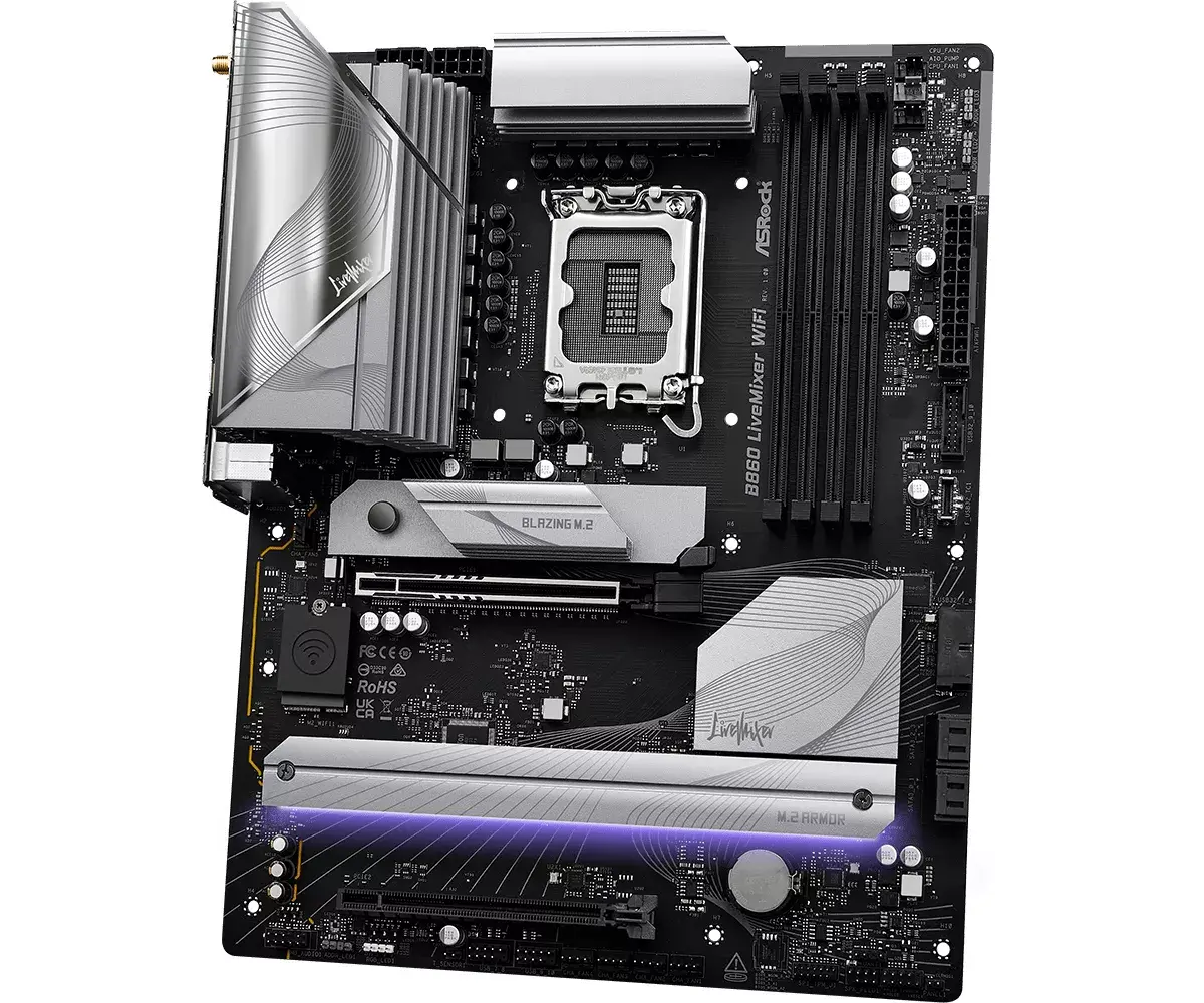 Материнская плата ASRock B860 LiveMixer WiFi Photo 4
