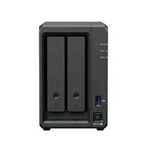 NAS storage server SYNOLOGY DP320 Desktop R1600, 8 GB RAM, 16 TB, 2-bay, HDD support, RAID, Black