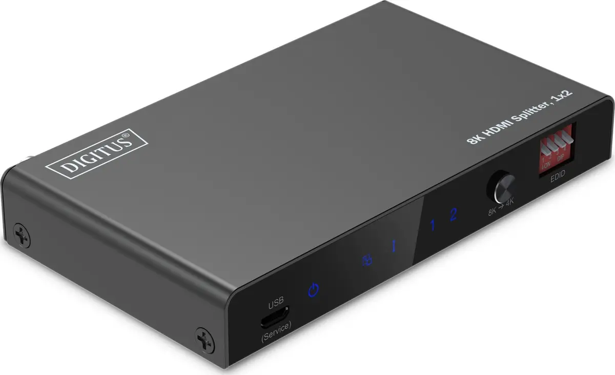 Digitus 8K HDMI Splitter 1x2 DS-55339 Photo 3
