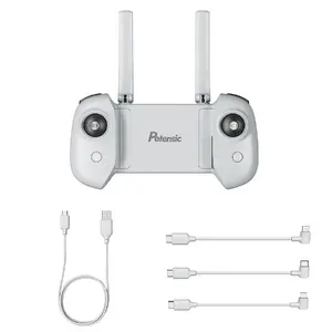 Potensic AT-RC drone controller with gimbal USB charging cable and 3 OTG cables