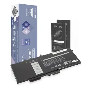 Аккумулятор для ноутбука MITSU для Dell Latitude 5280 5480 5490 5590, 8500мАч 64.6Втч 7.6В