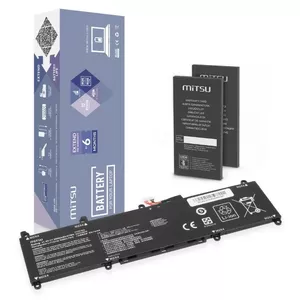 MITSU Laptop Battery for ASUS VivoBook S13 S330FA S330UN S330UA V330FA X330UN, 3600mAh, 11.4V