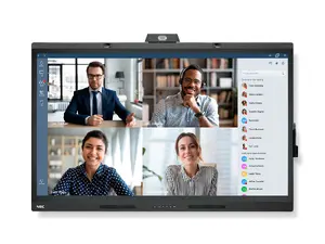SHARP NEC WD551 Interaktīvā tāfele 55" 4K Ultra HD Skārienekrāns 3840 x 2160 pikseļi 400 cd/m² iebūvēts skaļrunis un Ethernet LAN