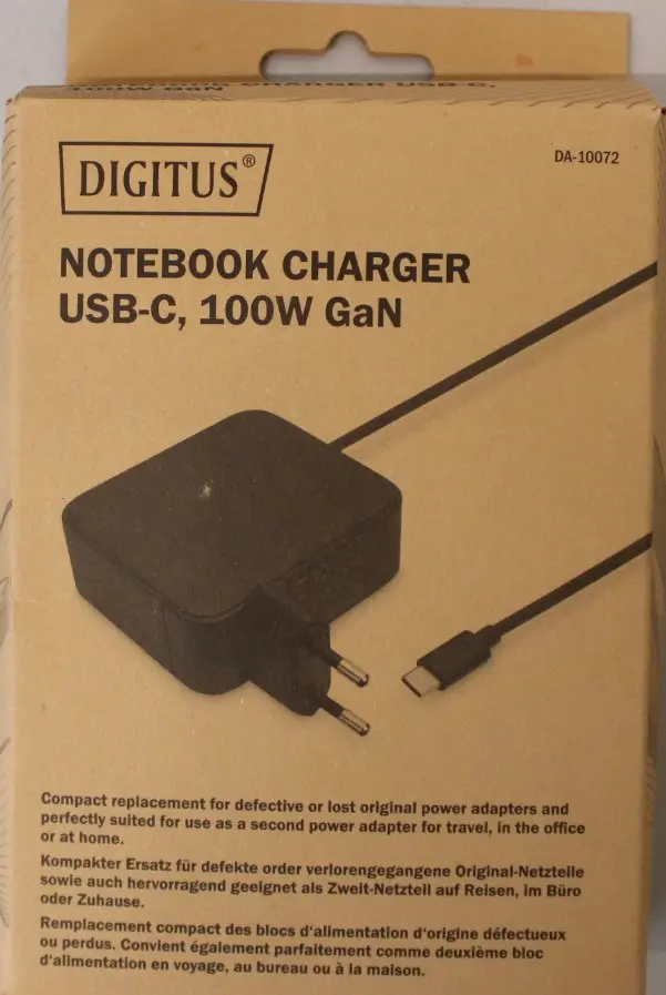 Зарядное устройство DIGITUS DA-10072 USB-C 100W GaN Photo 5