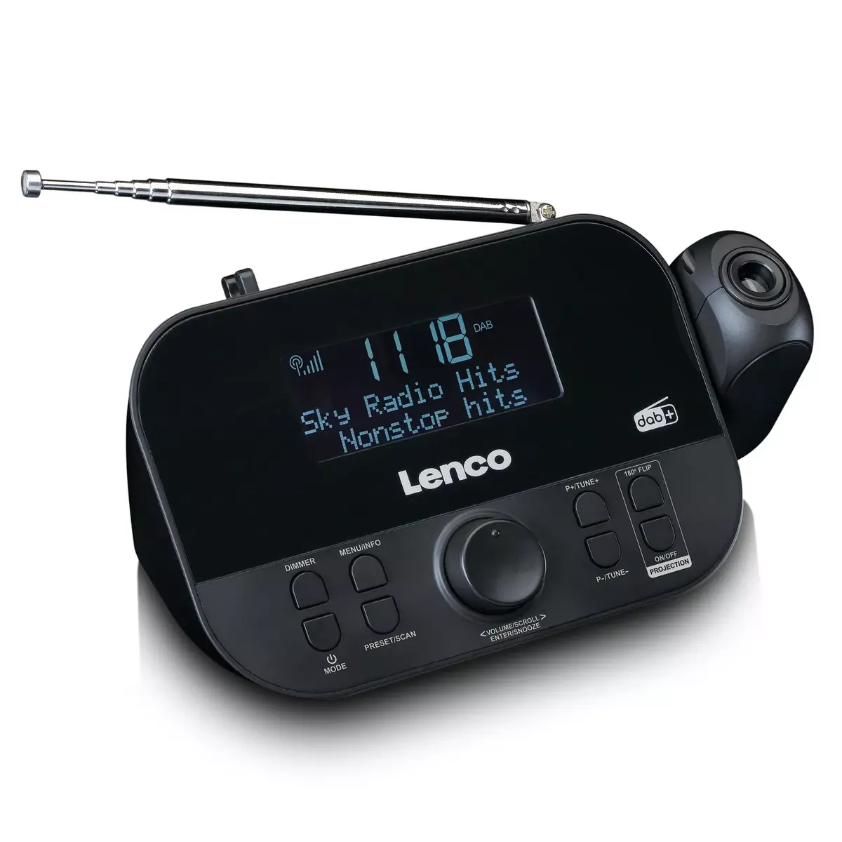 Pulksteņu Radio Lenco CR-615BK Photo 2