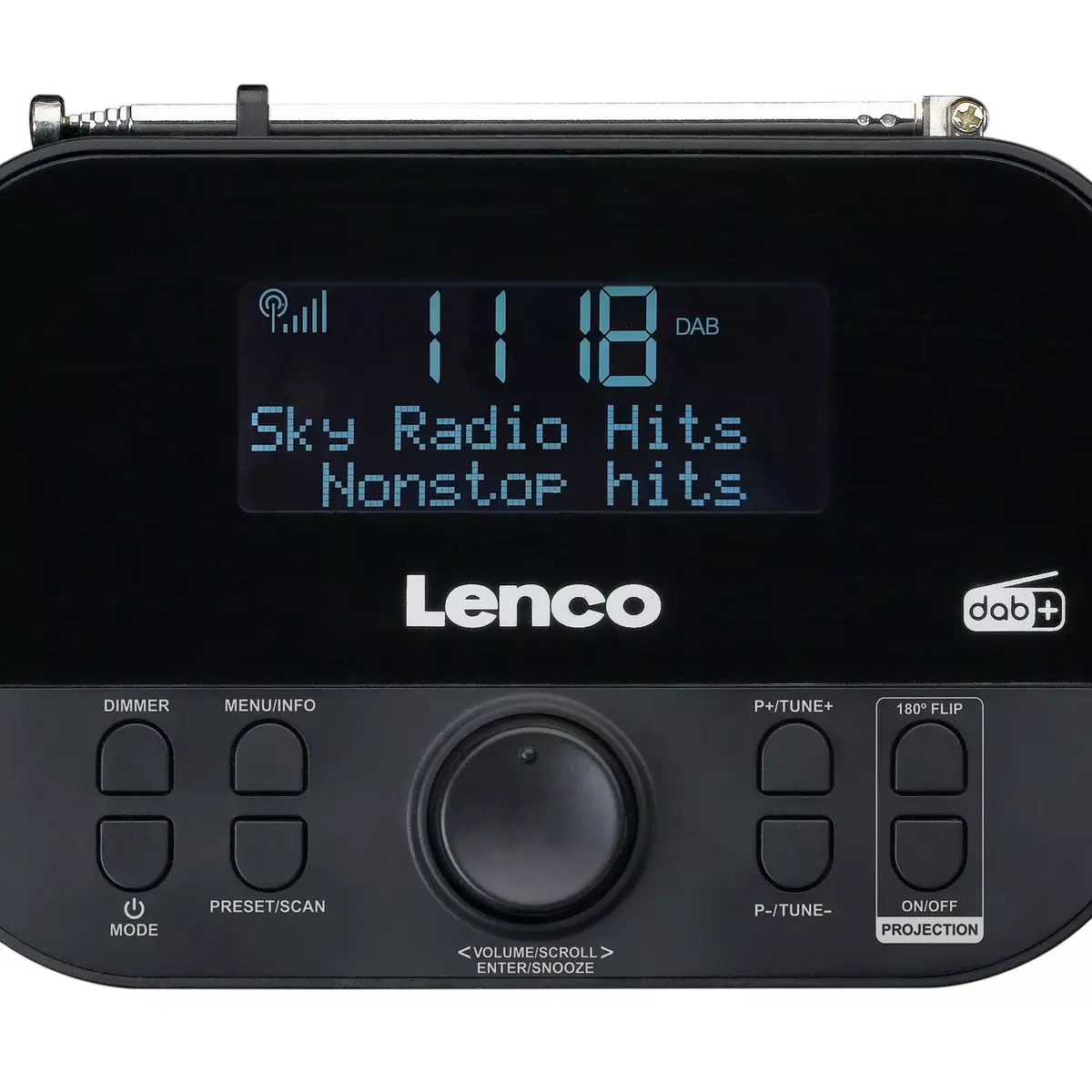 Pulksteņu Radio Lenco CR-615BK Photo 6