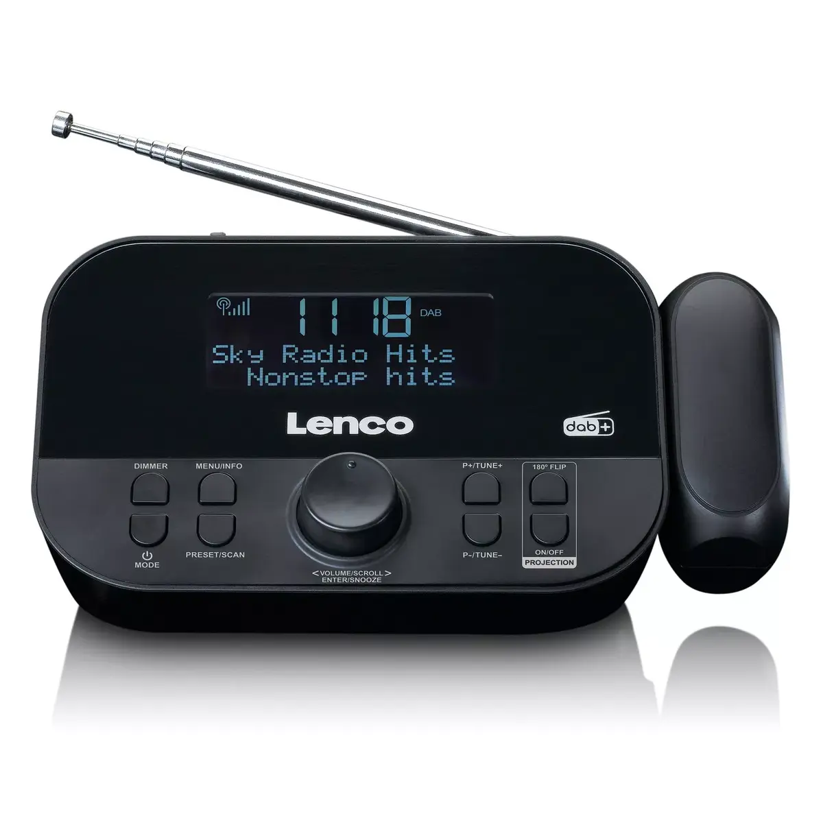 Pulksteņu Radio Lenco CR-615BK Photo 7