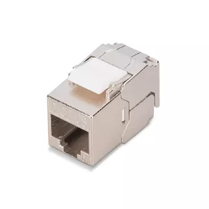 Keystone Module Digitus CAT 6A RJ-45 Shielded Silver 1 pc