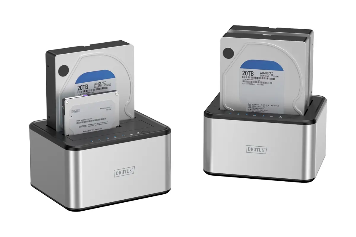 Док-станция для HDD Digitus USB 3.0 dual SATA Photo 8