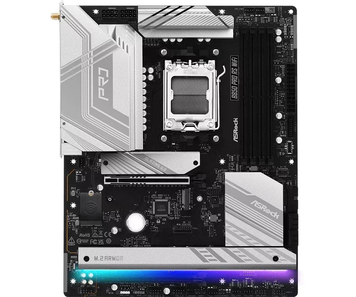 Pamatplate Asrock B850 Pro RS WiFi, 90-MXBQL-A0UAYZ Photo 3