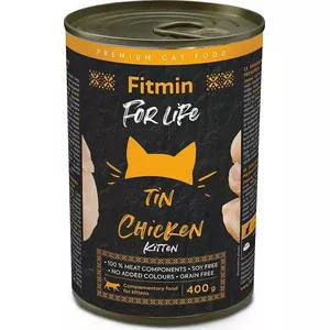 FITMIN For Life Chicken 400 г — для взрослых, с курицей