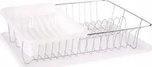 Dish Drainer with Tray Kinvara — white