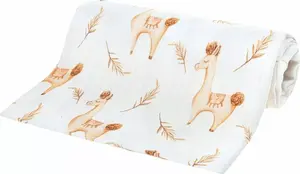 Bambusa autiņš Bocioland 0359 75x75 cm ar alpakas rakstu