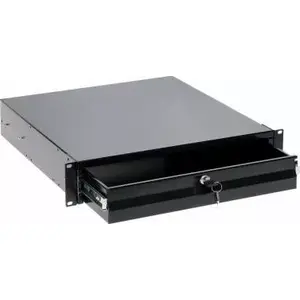 Atvilktne Delta 19" 2U modelis P19SZ-2U/470, 2U augstums, 470 mm dziļums