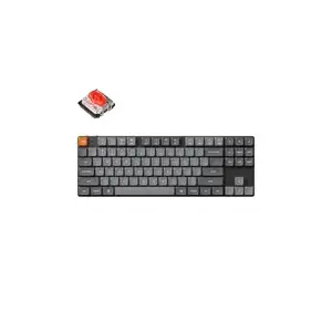 Механическая клавиатура Keychron K1 Max 80% TKL Red Switch Hot-Swap чёрная